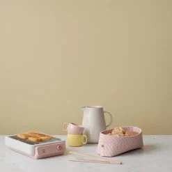 STELTON Rig-Tig Knit-It Brødkurv Rose