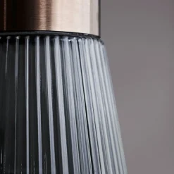 ROSENDAHL Grand Cru Vannkaraffel m/Riller 1L Grå