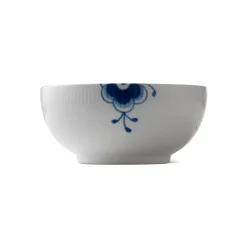 ROYAL COPENHAGEN Blå Mega Riflet Skål 180cl