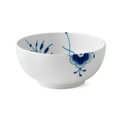 ROYAL COPENHAGEN Blå Mega Riflet Skål 35cl