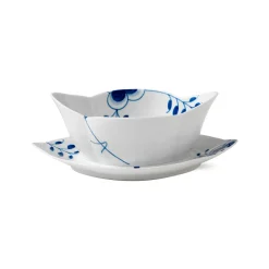 ROYAL COPENHAGEN Blå Mega Riflet Sausenebb 55cl