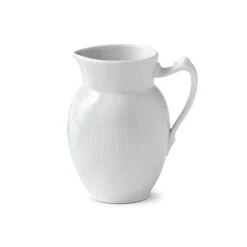 ROYAL COPENHAGEN HVIT RIFLET MUGGE 0,38L