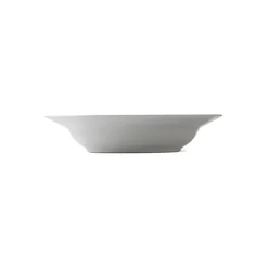 ROYAL COPENHAGEN Hvit Riflet Dyptallerken 21cm