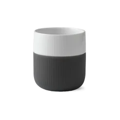 ROYAL COPENHAGEN Riflet Contrast Krus 33cl Antracit