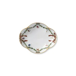 ROYAL COPENHAGEN Stjerneriflet Jul Serveringsfat 22cm