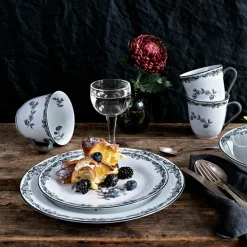 RÖRSTRAND Rørstrand Ostindia Svart Tallerken 21cm