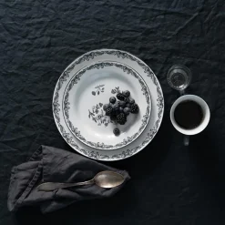 RÖRSTRAND Rørstrand Ostindia Svart Tallerken 27cm