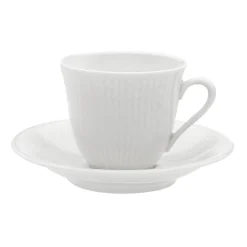 RÖRSTRAND Rörstrand Swedish Grace Snø Underskål Til Kaffekopp Hvit