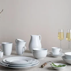 RÖRSTRAND Rörstrand Swedish Grace Snø Underskål Til Kaffekopp Hvit