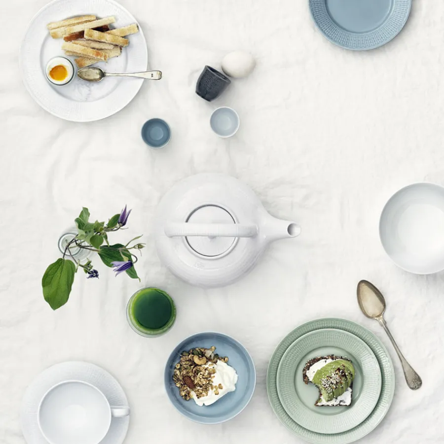 RÖRSTRAND Rörstrand Swedish Grace Snø Asjett 21cm Hvit