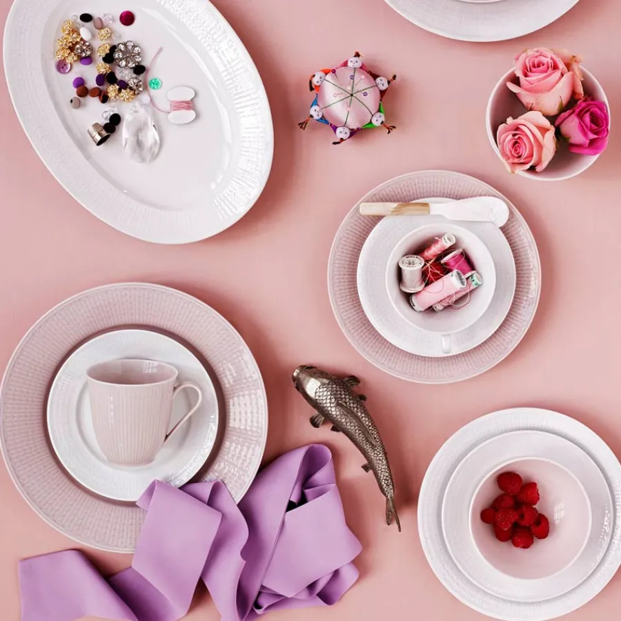 RÖRSTRAND Rörstrand Swedish Grace Snø Asjett 21cm Hvit