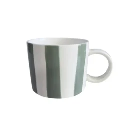 SEASONS Fall Collection Krus 28cl Stående Striper Grønn