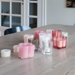 SEASONS Love Collection Lyslykt Rund 4cm Klar