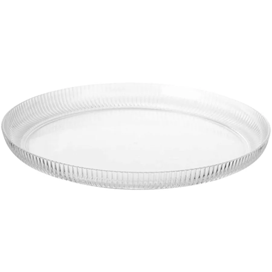 SEASONS Summer Collection Tallerken m/Riller 25cm Klar