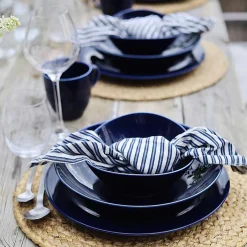 PORSGRUNDS PORSELÆNSFABRIK Sense Cobalt Bolle 18,5 cm 4pk