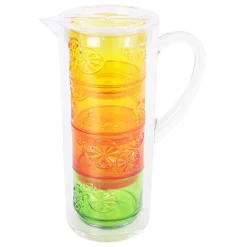 SEASONS Sommer Mugge 2L - Glass 4stk i plast