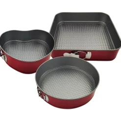 CHRISTIANIA 1739 Springform Sett Rød 3pk 24cm / 26cm / 27cm