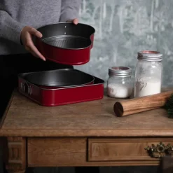 CHRISTIANIA 1739 Springform Sett Rød 3pk 24cm / 26cm / 27cm