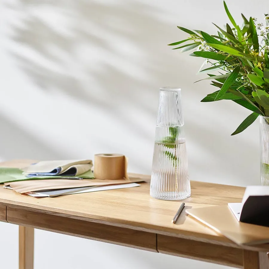 STELTON Pilastro Karaffel Med Glass 1L