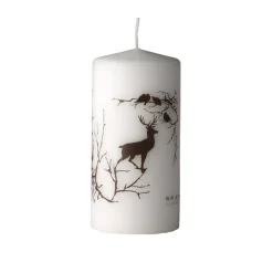 WIK & WALSØE Wik & Walsøe Alveskog Kubbelys 14x7cm