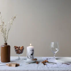 WIK & WALSØE Wik & Walsøe Alveskog Kubbelys 14x7cm