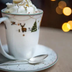 WIK & WALSØE Wik & Walsøe Julemorgen Girlander Skål Til Krus 30cl