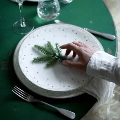 WIK & WALSØE Wik & Walsøe Julemorgen Girlander Tallerken 28cm 2pk