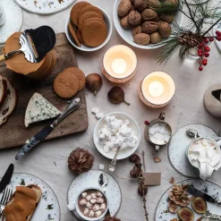 WIK & WALSØE Wik & Walsøe Julemorgen Girlander Oval Asjett 20cm