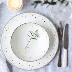 WIK & WALSØE Wik & Walsøe Julemorgen Girlander Dyp Tallerken 16cm