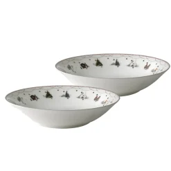 WIK & WALSØE Wik & Walsøe Julemorgen Story Dyp Tallerken 16cm 2pk