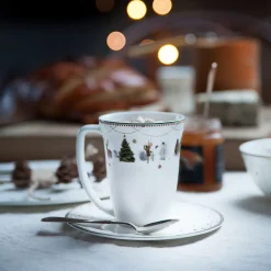WIK & WALSØE Wik & Walsøe Julemorgen Story Kopp m/Skål 20cl