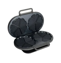 WILFA Joy Vaffeljern Dobbel WM5DB-200 Matt Sort 1500W